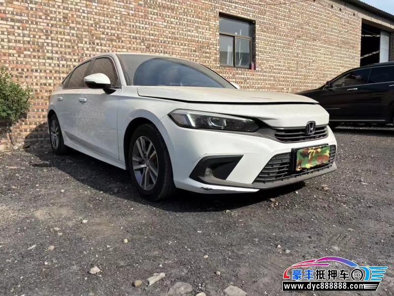 23年本田思域轿车抵押车出售