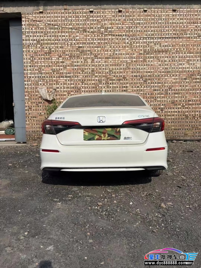 23年本田思域轿车抵押车出售