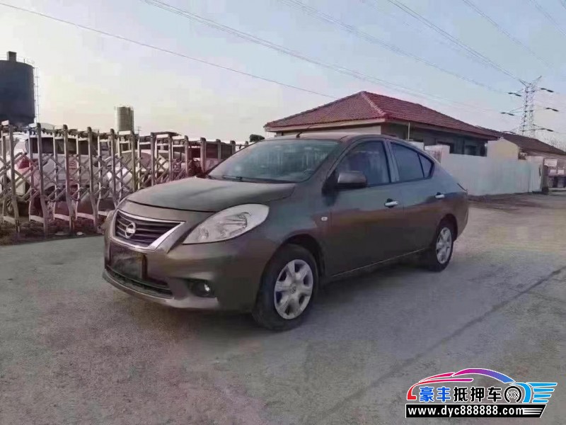 13年日产阳光轿车抵押车出售