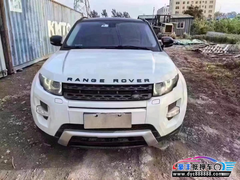 13年路虎揽胜极光SUV抵押车出售