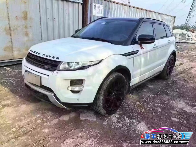 13年路虎揽胜极光SUV抵押车出售