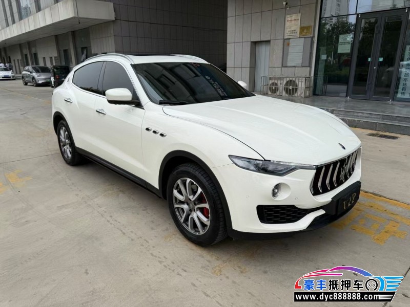 18年玛莎拉蒂莱万特轿车抵押车出售