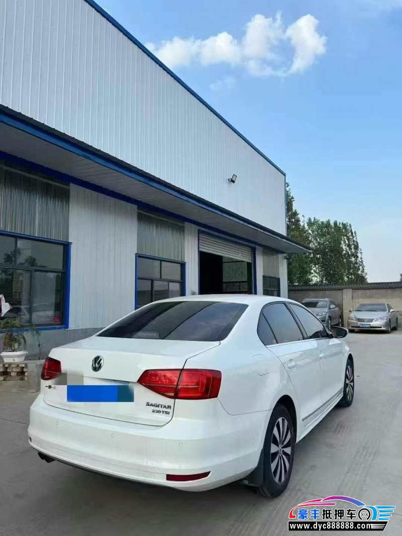 17年大众速腾轿车抵押车出售