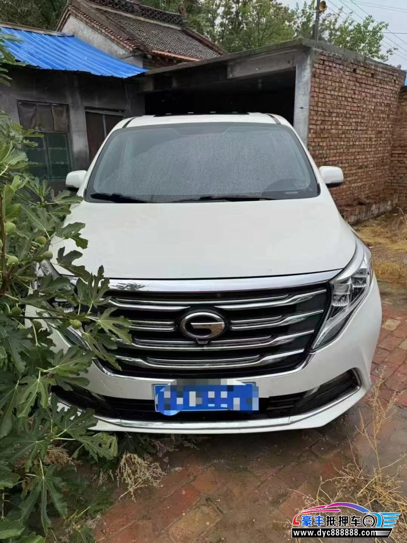 18年传祺M8轿车抵押车出售