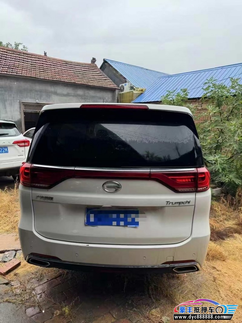 18年传祺M8轿车抵押车出售