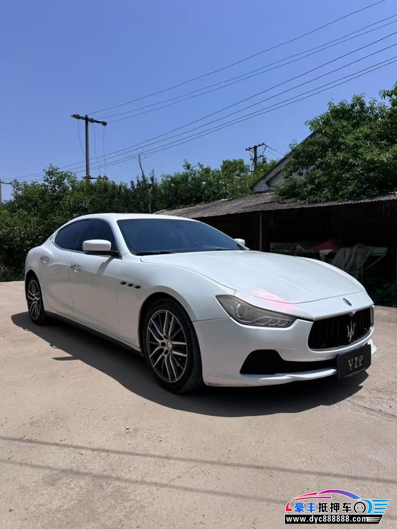 15年玛莎拉蒂Ghibli轿车抵押车出售