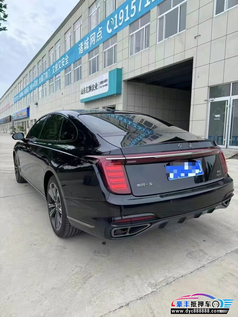 25年红旗H9轿车抵押车出售