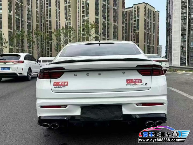 24年吉利星瑞轿车抵押车出售