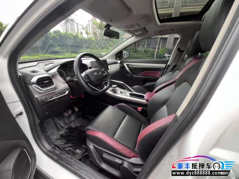 22年吉利缤越轿车抵押车出售