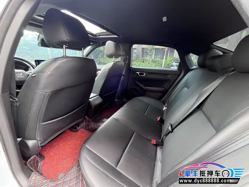 22年本田思域轿车抵押车出售