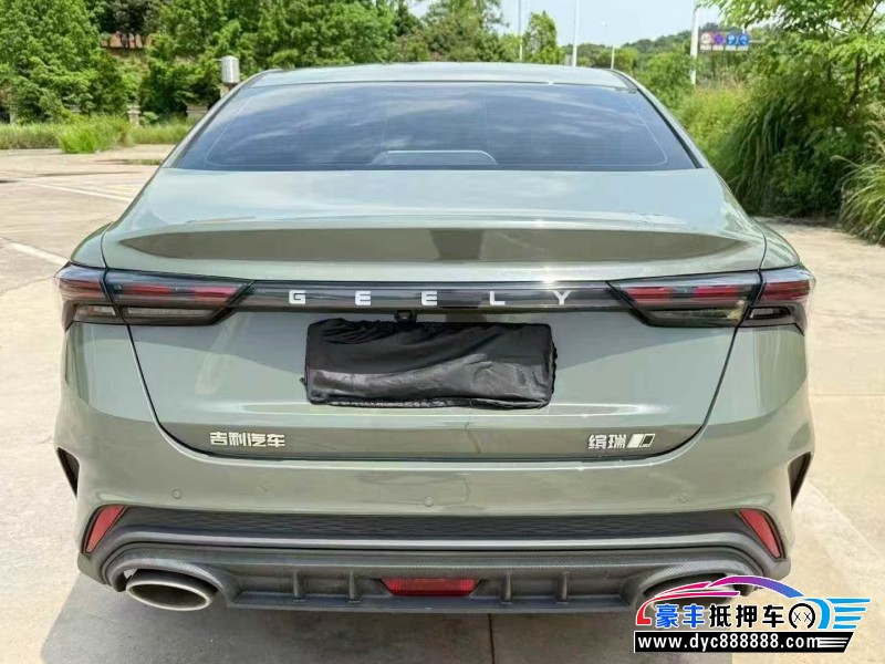 23年吉利缤瑞轿车抵押车出售