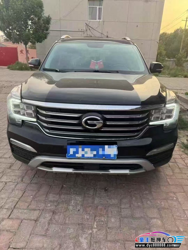 18年传祺GS8轿车抵押车出售