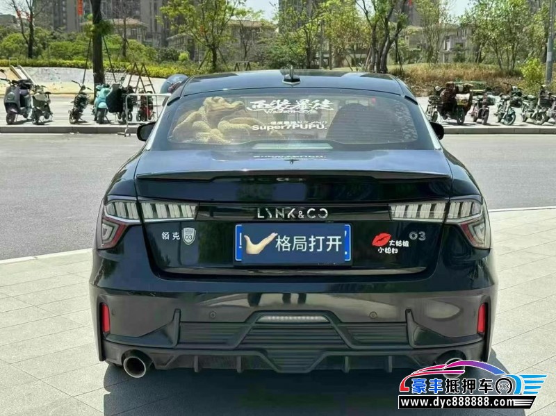 19年领克03轿车抵押车出售