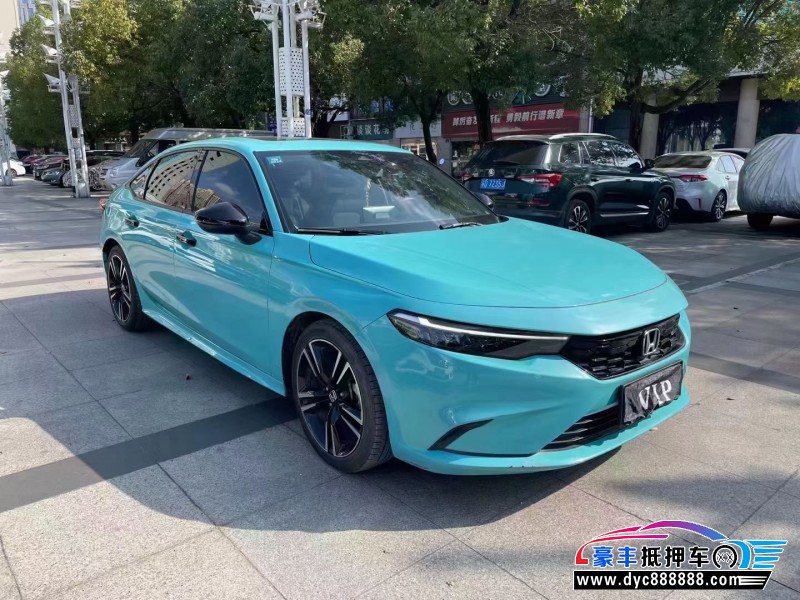 22年本田型格轿车抵押车出售