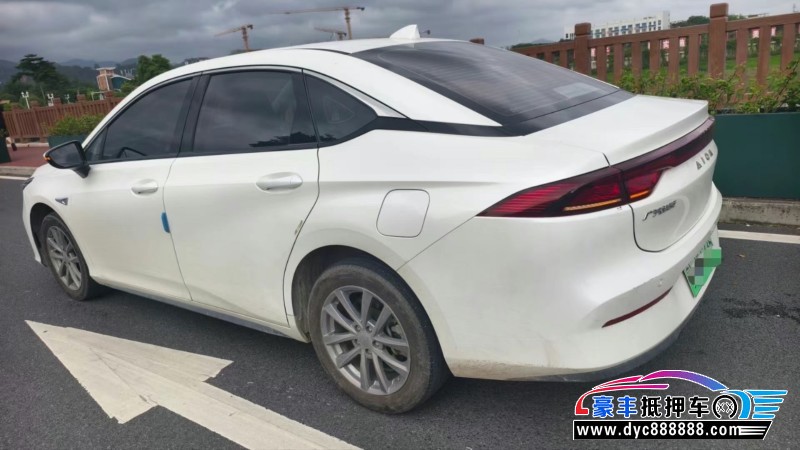 23年埃安魅S580轿车抵押车出售