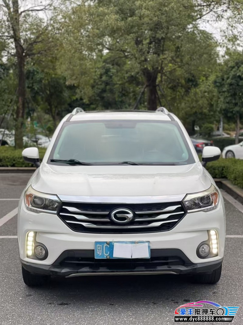 16年传祺GS4轿车抵押车出售