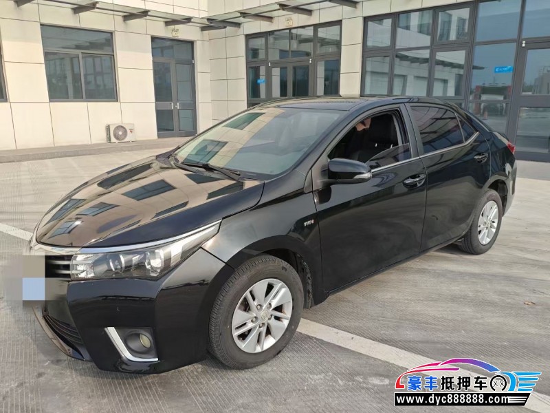 16年丰田卡罗拉轿车抵押车出售