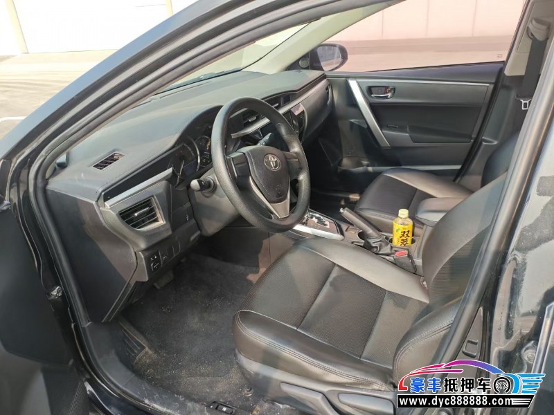 16年丰田卡罗拉轿车抵押车出售