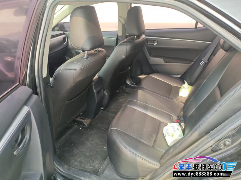 16年丰田卡罗拉轿车抵押车出售