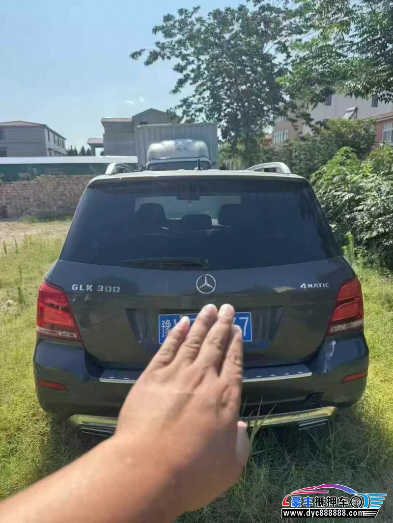 14年奔驰GLK轿车抵押车出售