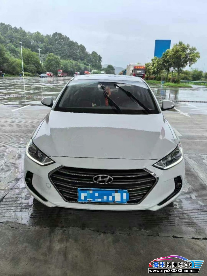 18年现代领动轿车抵押车出售