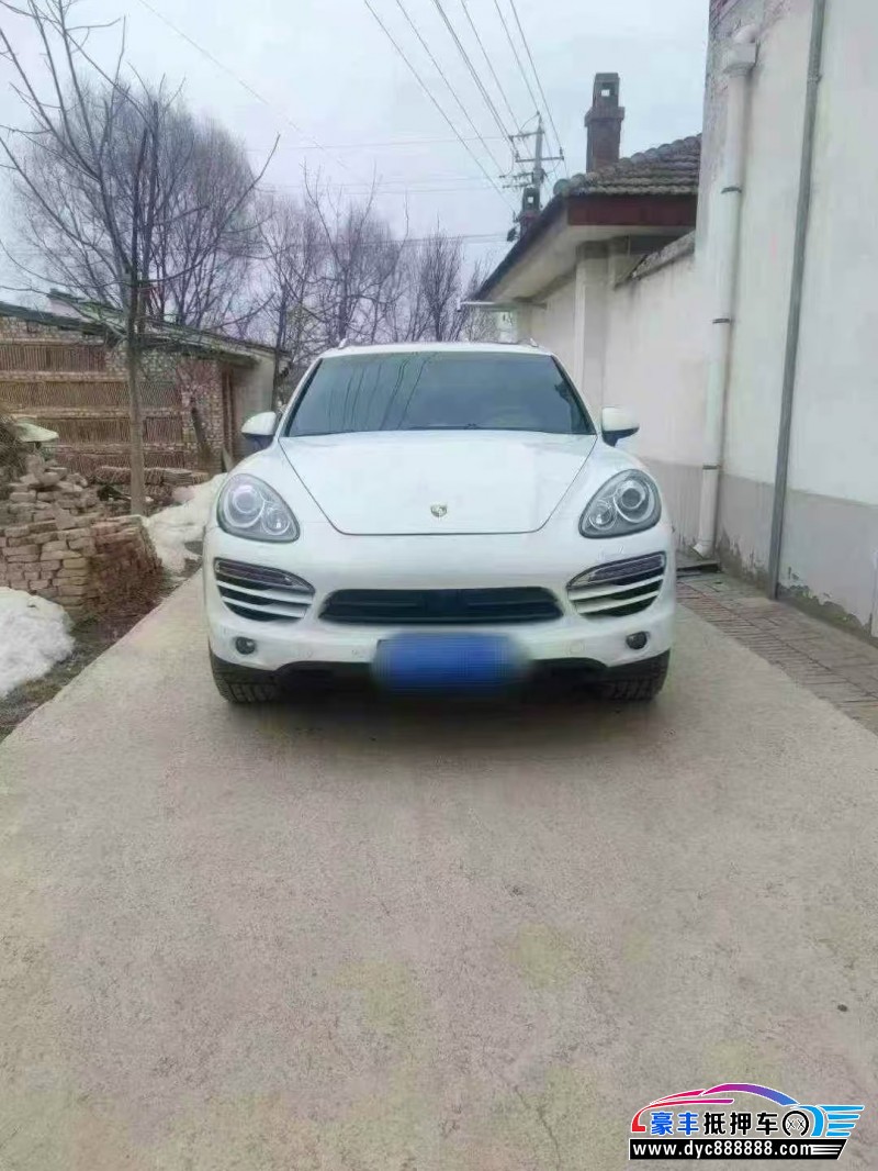 13年保时捷卡宴轿车抵押车出售