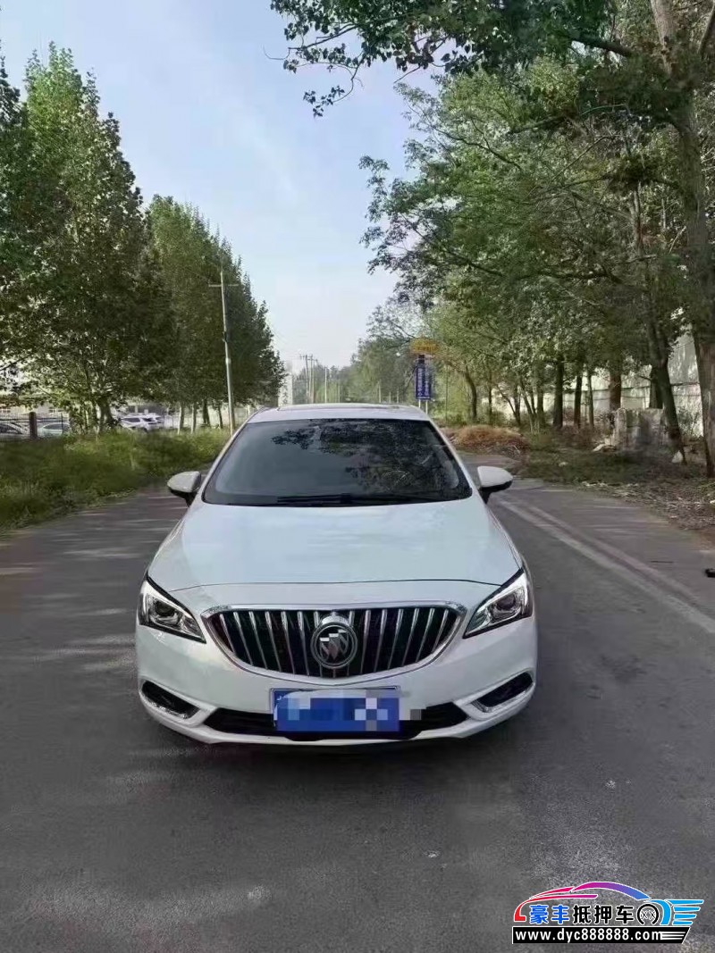 17年别克威朗轿车抵押车出售