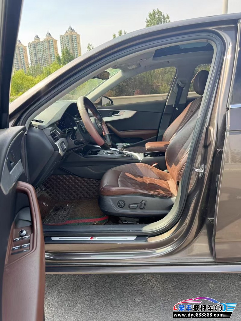 18年奥迪A4L轿车抵押车出售