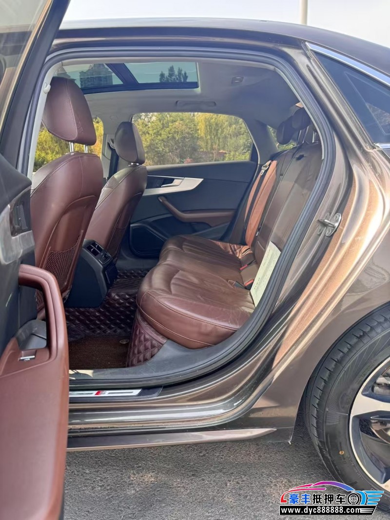 18年奥迪A4L轿车抵押车出售