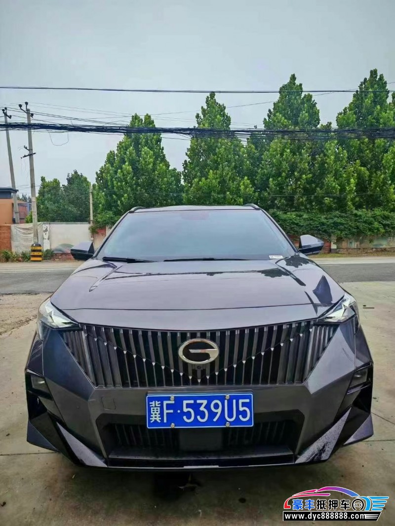 25年传祺gs3轿车抵押车出售