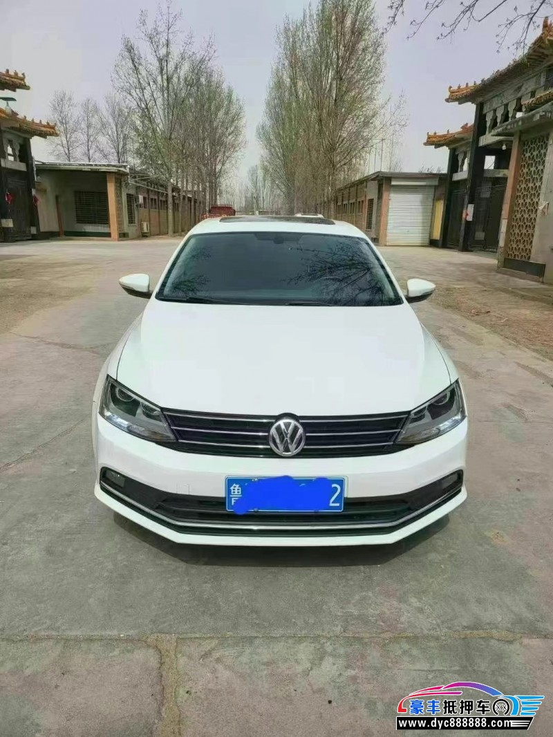 18年大众速腾轿车抵押车出售