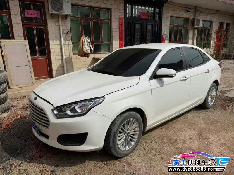 18年福特福睿斯轿车抵押车出售