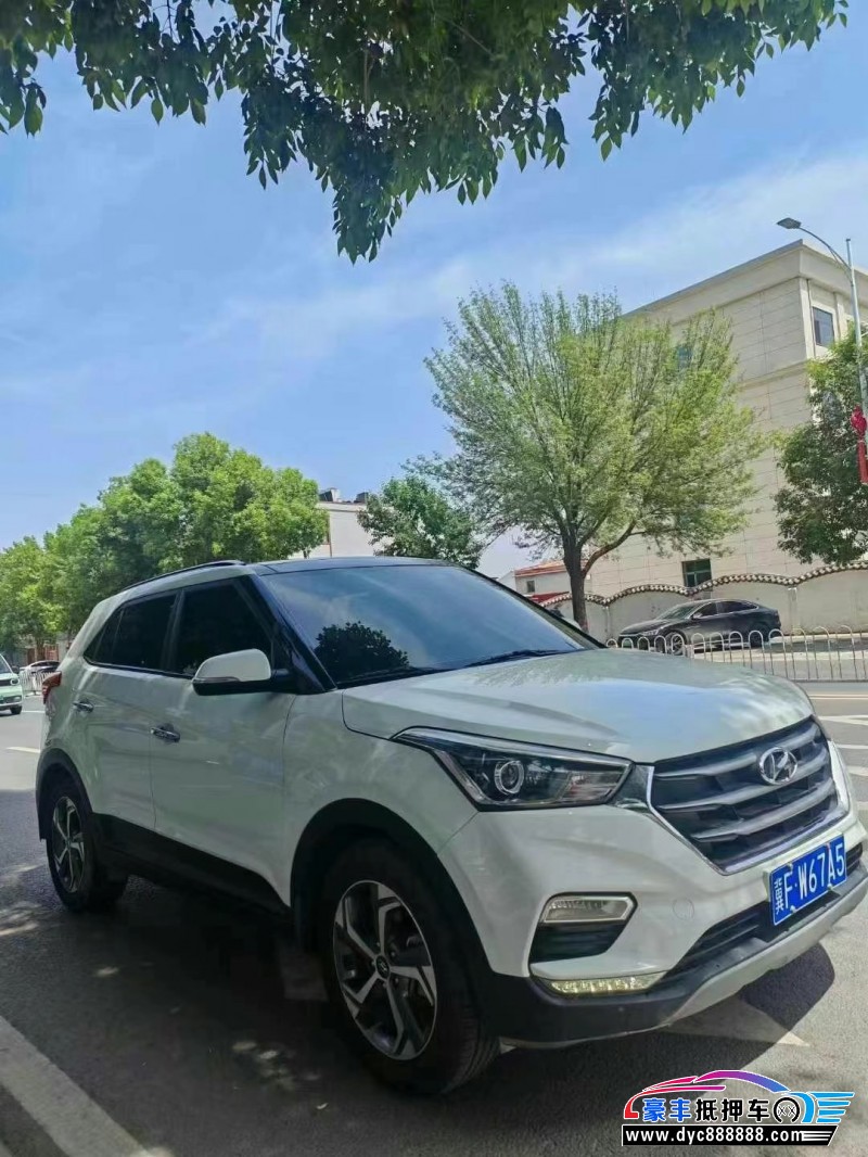 18年现代ix25轿车抵押车出售