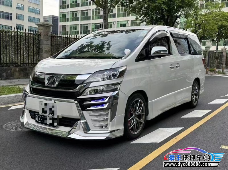 15年丰田威尔法轿车抵押车出售