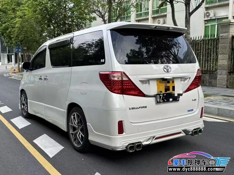 15年丰田威尔法轿车抵押车出售