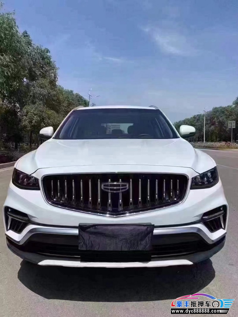 22年吉利博越轿车抵押车出售