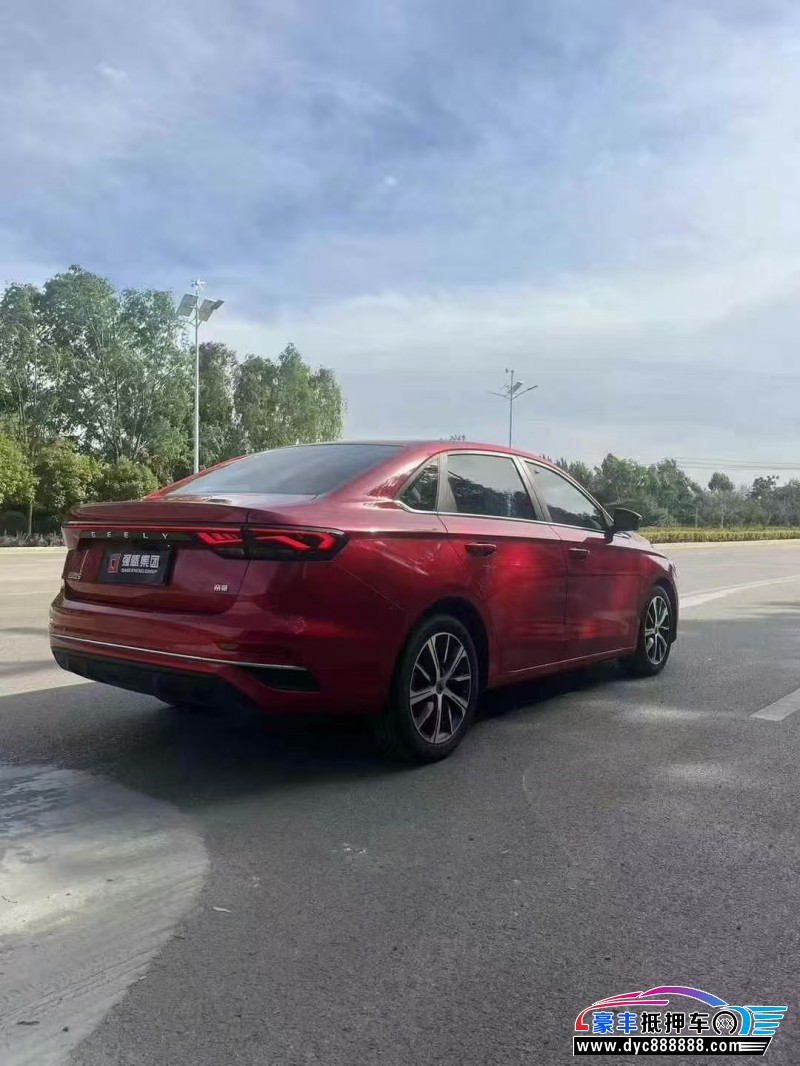 21年吉利帝豪轿车抵押车出售