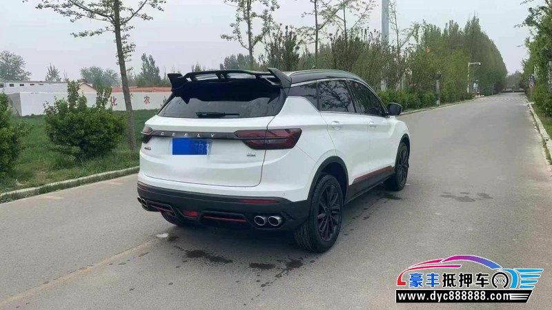 22年吉利缤越轿车抵押车出售