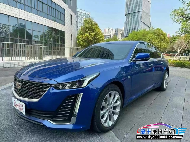 22年凯迪拉克CT5轿车抵押车出售