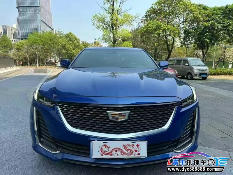 22年凯迪拉克CT5轿车抵押车出售