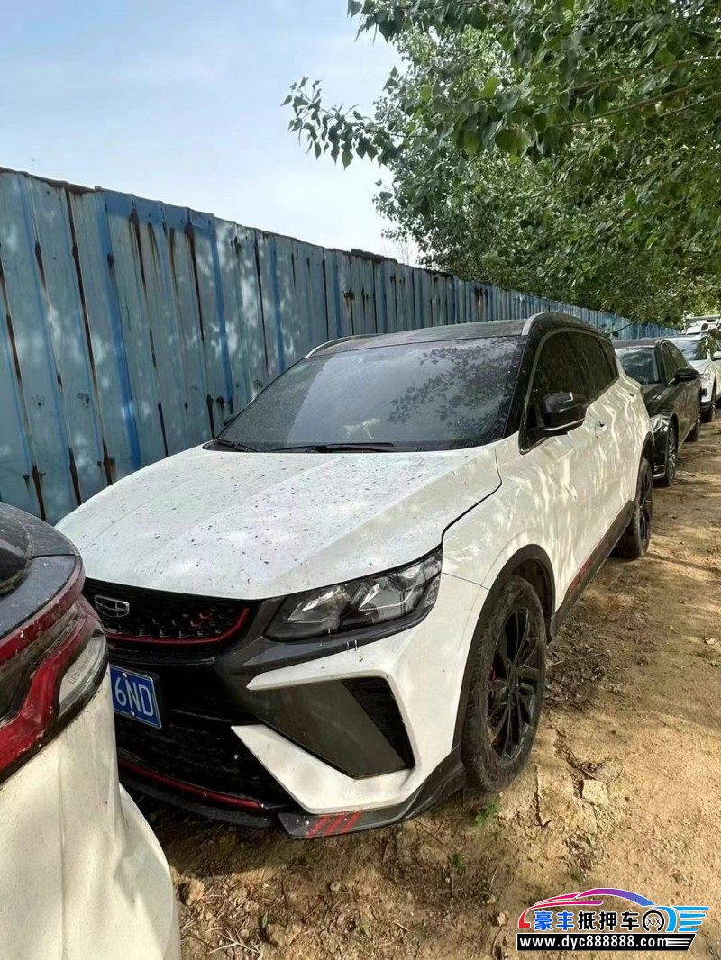 22年吉利缤越轿车抵押车出售