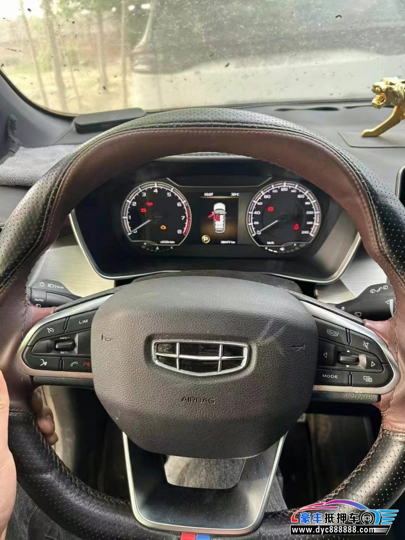 22年吉利缤越轿车抵押车出售