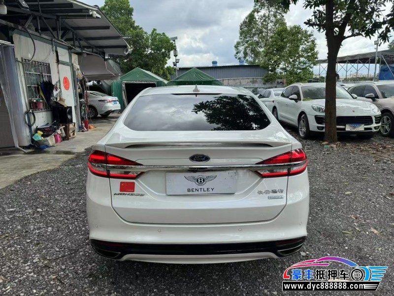 18年福特蒙迪欧轿车抵押车出售