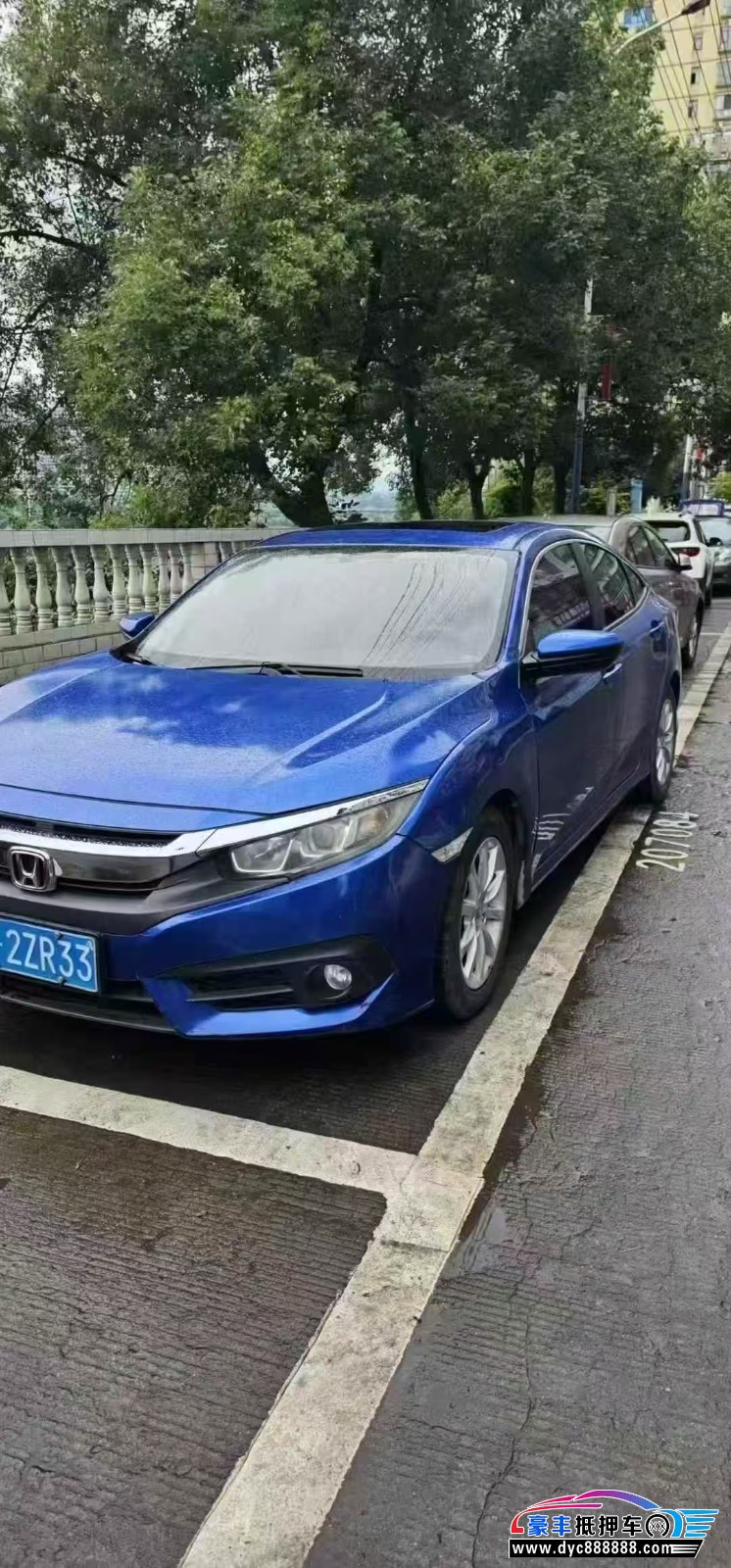 17年本田思域轿车抵押车出售