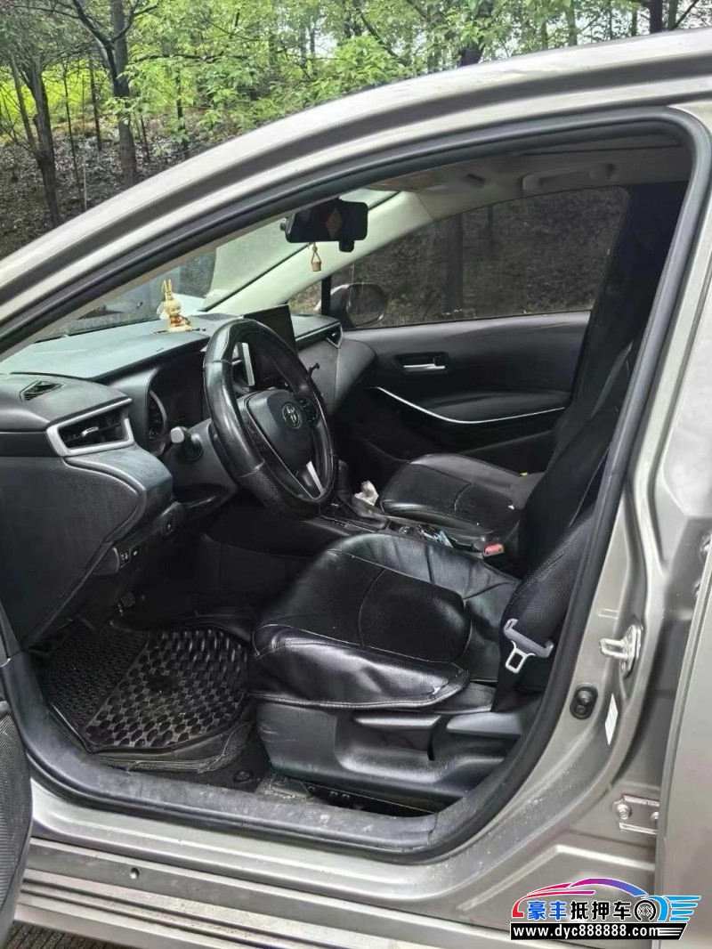 21年丰田卡罗拉轿车抵押车出售