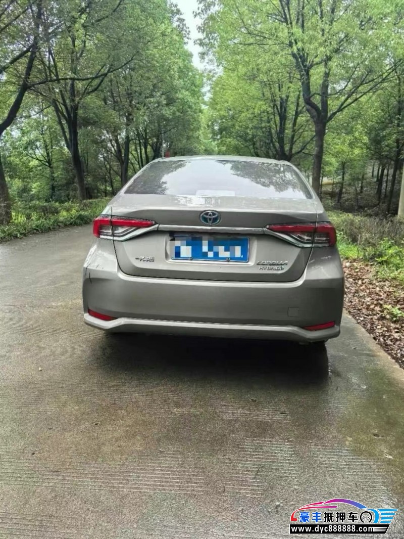 21年丰田卡罗拉轿车抵押车出售