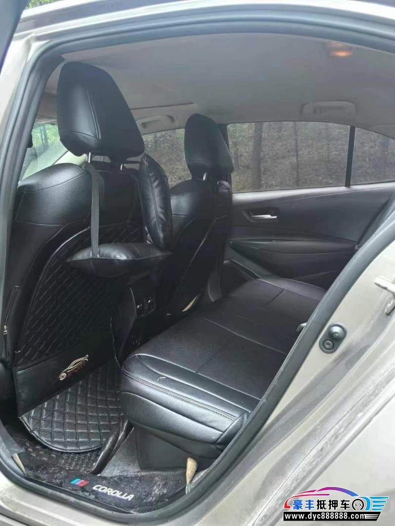 21年丰田卡罗拉轿车抵押车出售