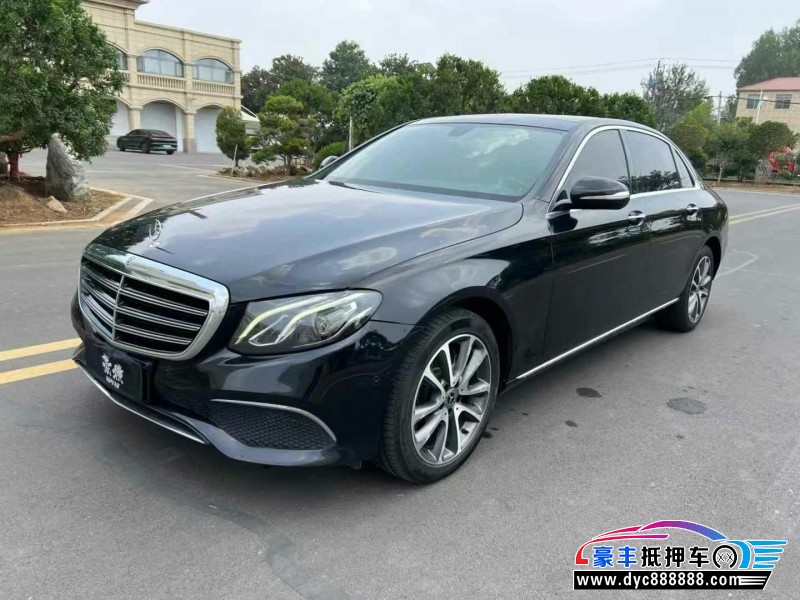 18年奔驰E轿车抵押车出售