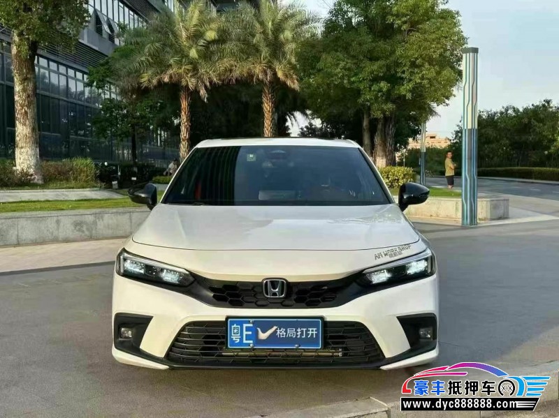 23年本田思域轿车抵押车出售