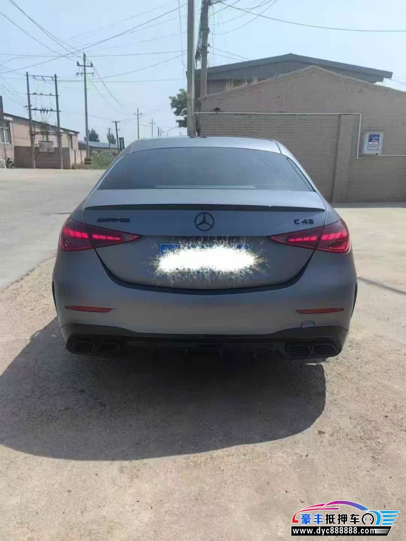 23年奔驰C轿车抵押车出售